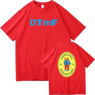 DTMF Debí Tirar Más Fotos TShirt BAD BUNNY DeBÍ TiRAR MáS FOToS Men Clothing Harajuku High Quality Cotton Tops Fans Gift TShirts