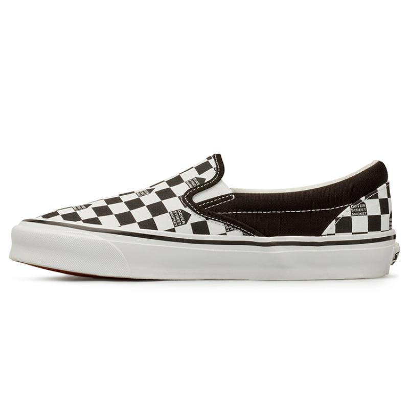 

Vans Dover Street Market X Vans Og Classic Slip On Lx Black White Checkerboard Vans VN0A45JK2GZ 40.5