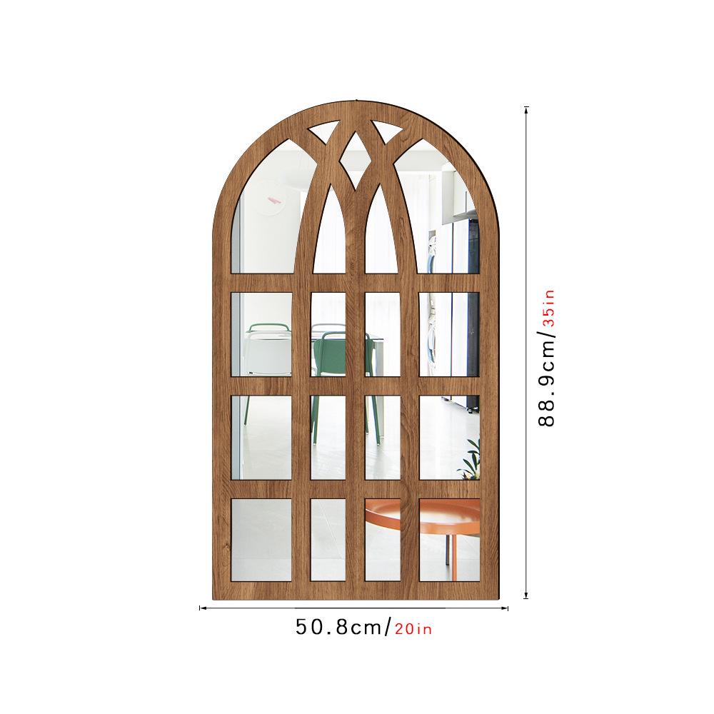 3D Vindusbue Akryl Speilklistremerke - Selvklebende Treveggdekor