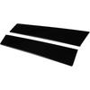 1 Pair Windshield B Pillar Trim Panel NO.BB5Z-7820555-BB/BB5Z-7820554-AB Door Outside Cover for Ford Explorer 2011-2017 Left and Right Replacement