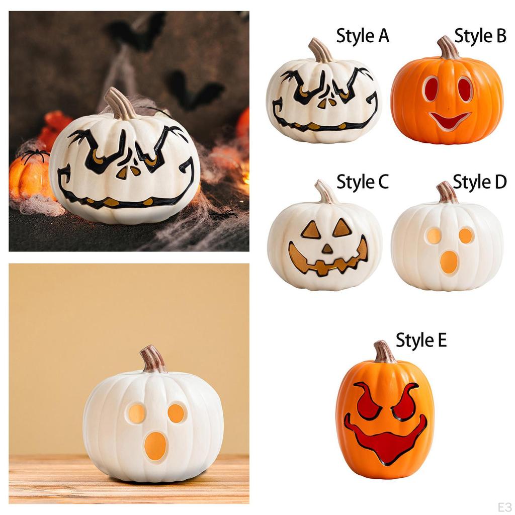 Enchanting Pumpkin Light Sculpture for Festive Home Decor