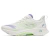 MACH 3.0 Cushioning Abrasion Resistant Lightweight Low Top Running Shoes Women's White Purple Green 122325583-2