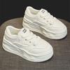 Popular women's shoes autumn and winter new thick-soled heightening little white shoes women's sports and leisure classic versatile purple board shoes