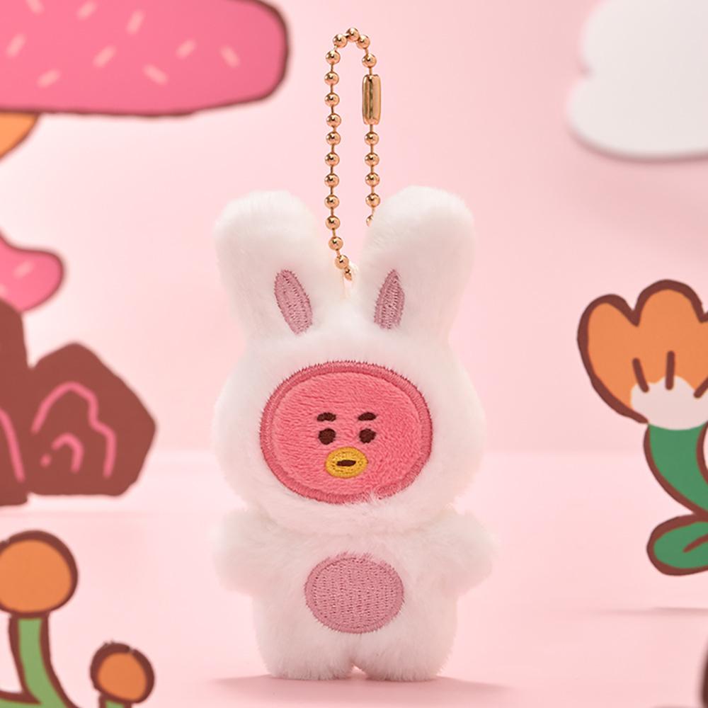 BT21 TATA K-Rabbit Flat Plush Keychain
