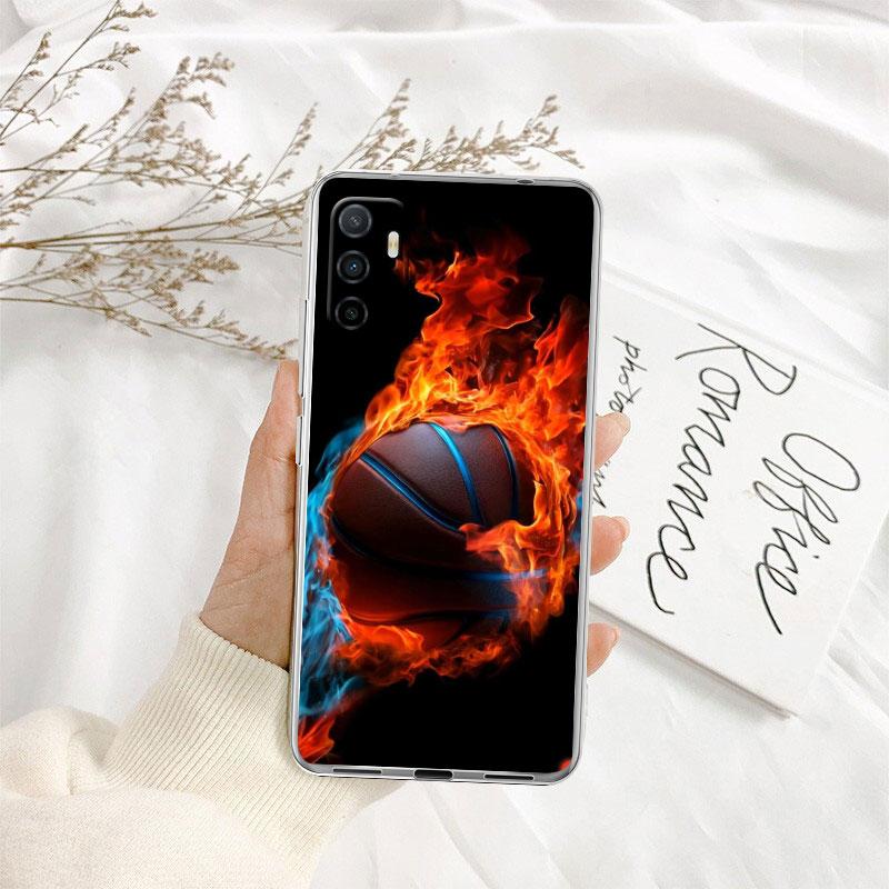 IK12 Basketball Art Shoot Transparent Phone Case for Motorola Moto Edge 20 30 40 50 S30 Fusion Ultra Pro Neo Lite + G200 G23