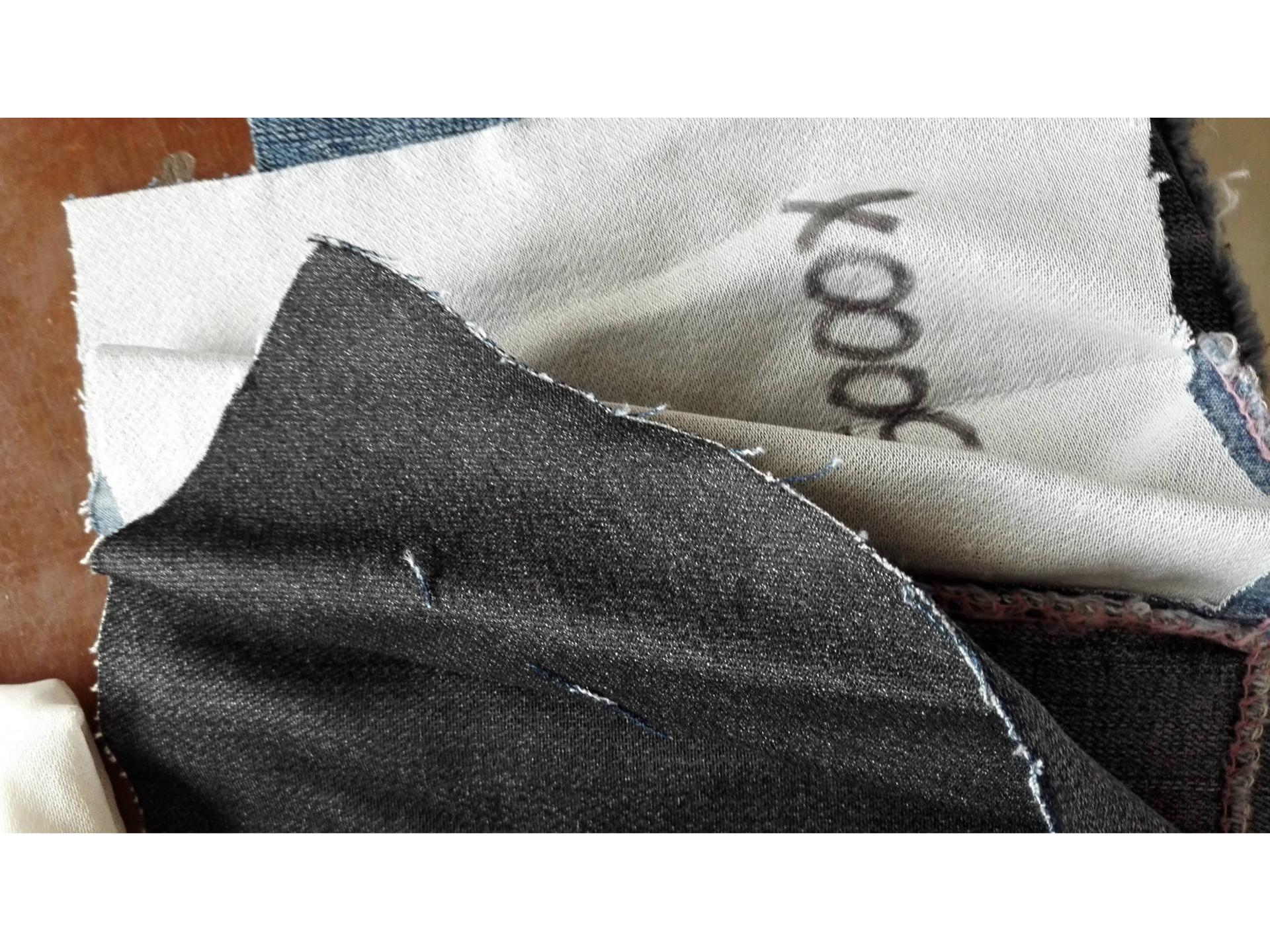 Enzyme-Washed Stretch Fusible Knit Interfacing 50D бежевый