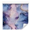 Ink Blue, Purple, Light Gray and Navy Blue Wallpaper 50x1000
