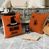 1/4Pcs Halloween Pillowcase, Halloween Witch Castle Cushion Cover, Decorative Sofa, Living Room, Bedroom Cushion Cover