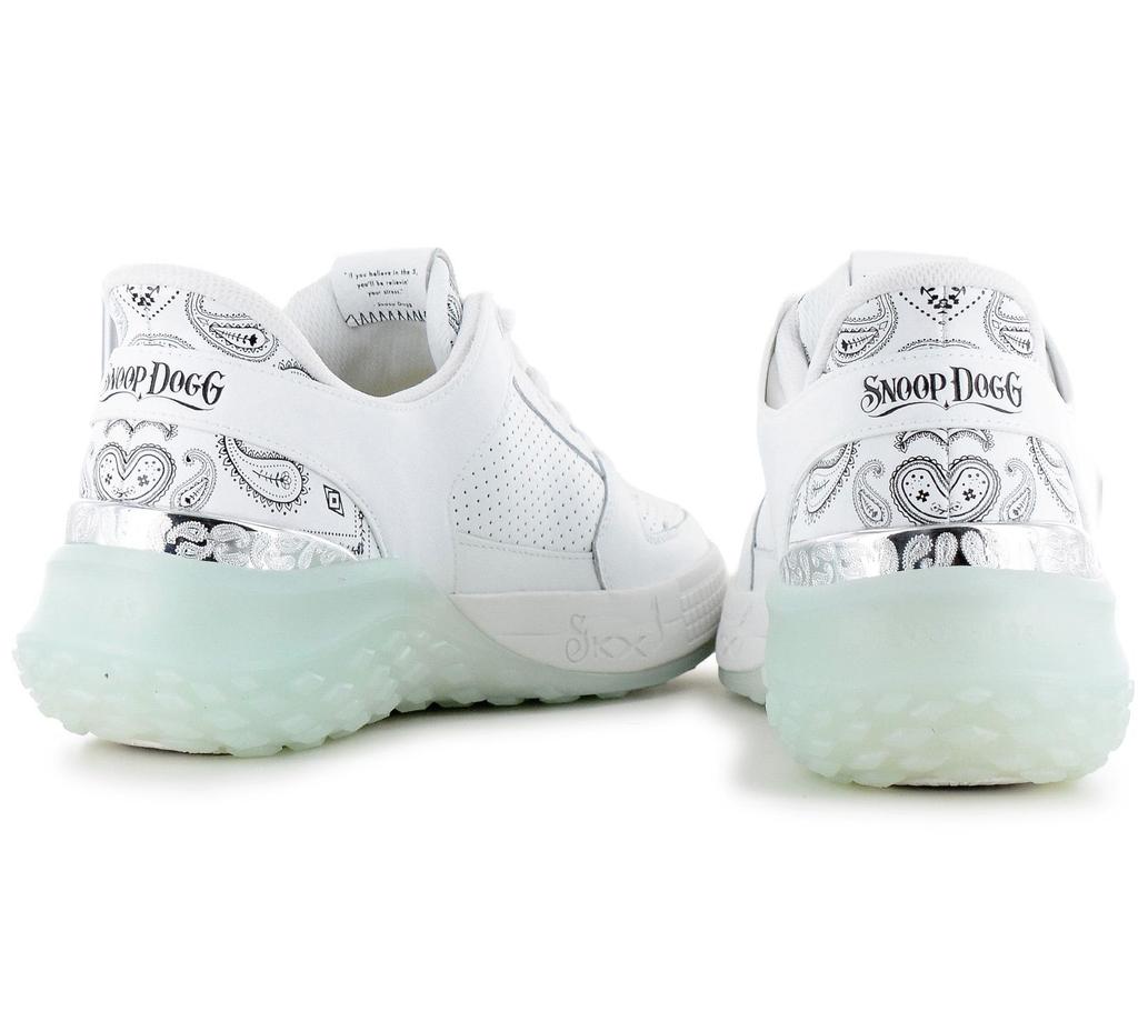 Skechers X Snoop Dogg - Sizzle Slip-ins - Erkek Spor Ayakkabıları Ayakkabı Beyaz 251170-WHT ORİJİNAL