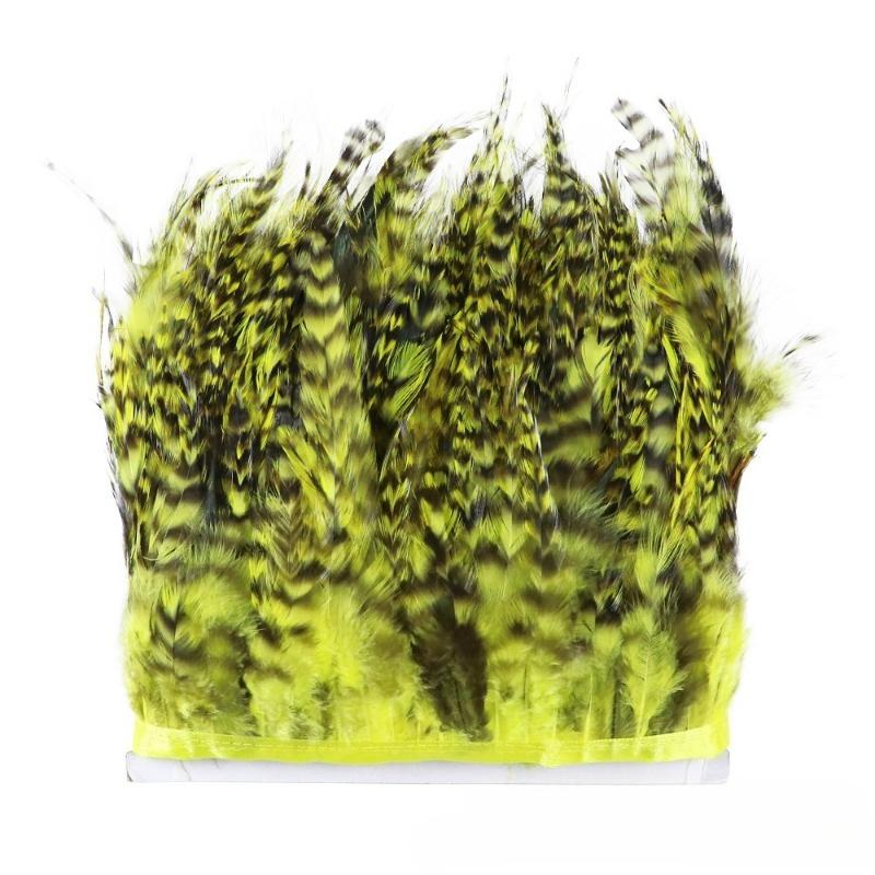 8 Color Rooster Feather Trim Fringe 4-6inches 10meter Quality Soft Cock Plumage Ribbon for Sewing Festivals Skirt 10Meter