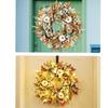 Fall Door Wreath Fall Halloween Wreath With Pumpkin Artificial Home Decor Thanksgiving Decorations For Farmhouse Holiday Harvest