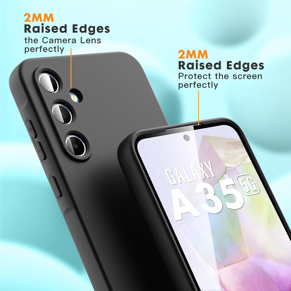 Shockproof Silicone TPU Case For Samsung Galaxy A06 A16 A26 A36 A56 A05 A05S A15 A25 A35 A55 A04 A04S A14 A24 A34 A54 Back Cover