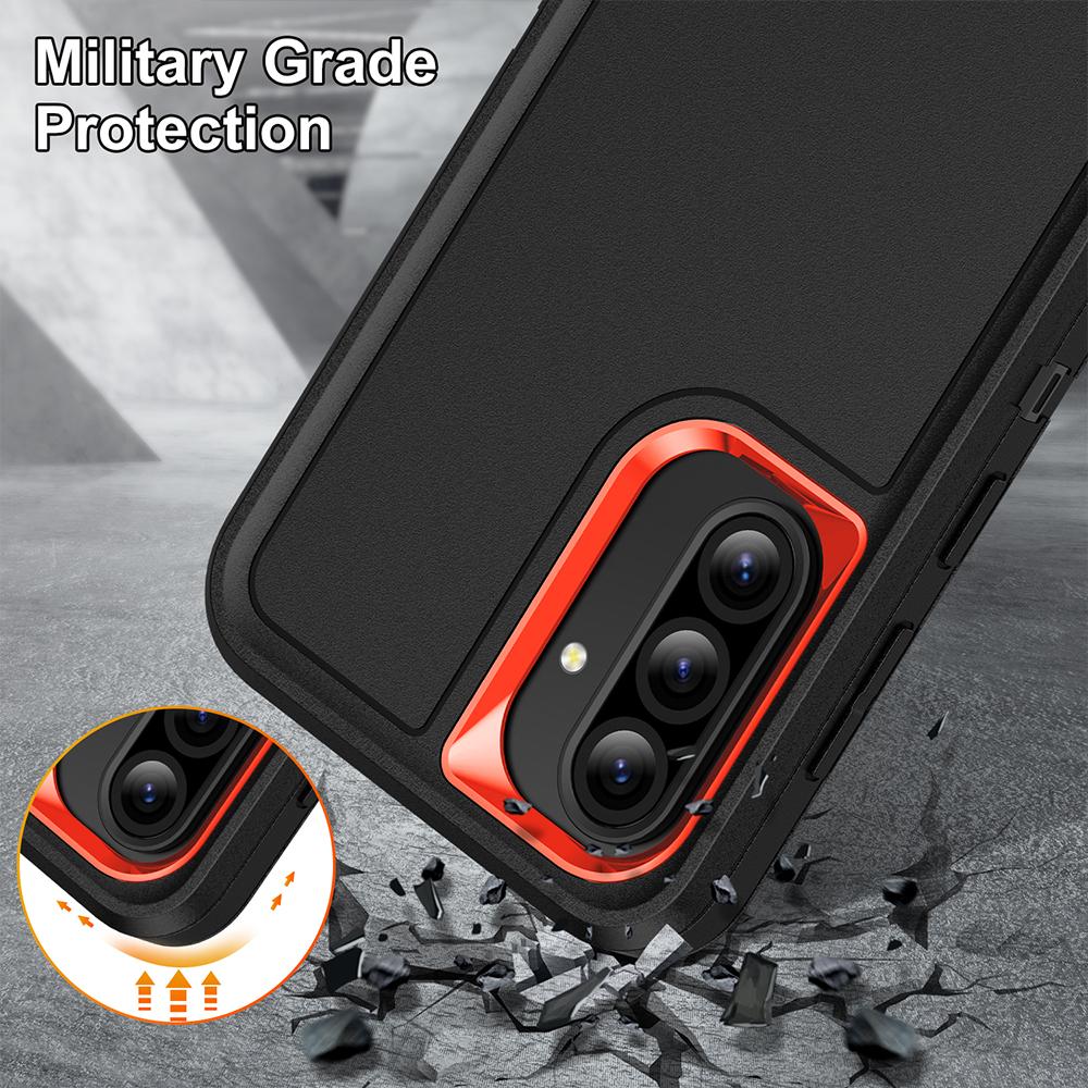 3-in-1 Militärstandard Defender Kickstand Hülle Für Samsung Galaxy A57/37/27/17/07 A56/36/26/16/06 A55/35/25/15 A54/53 Ott-box Abdeckung