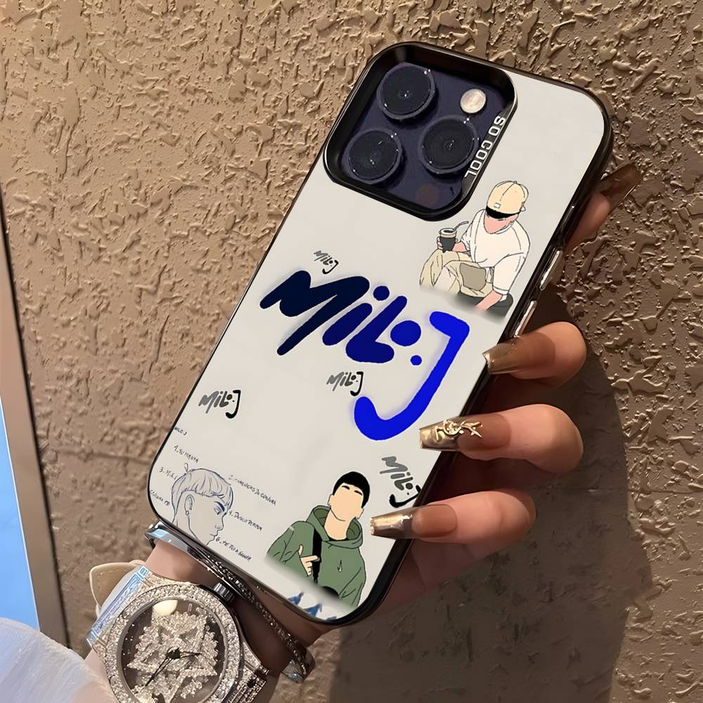 Singer Milo j For Black Candy Matte Cover iPhone 17,16,15,14,13,12,11,Mini,Pro,E,SE4,XS,MAX