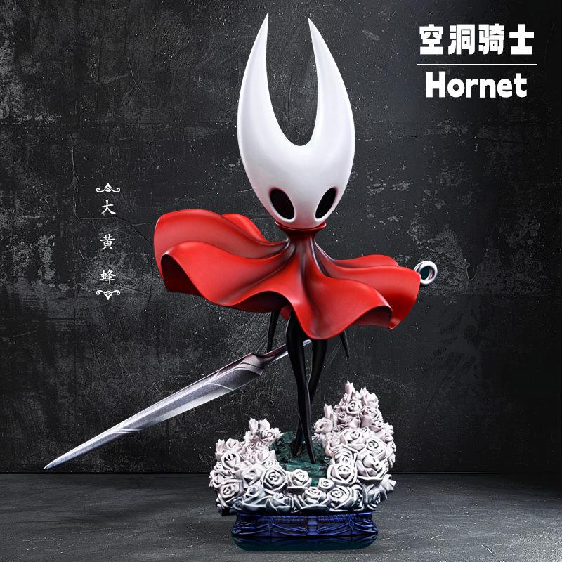 Hollow Knight Silksong Hornet Action Figure Battle Scene Collect Statue Model Desktop Decor For Game Peripheral Fans Collectors