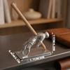 3D‑Printed Death Knight Pen Holder, Medieval Desktop Storage Organizer, Novelty Decorative Ornament for Desk