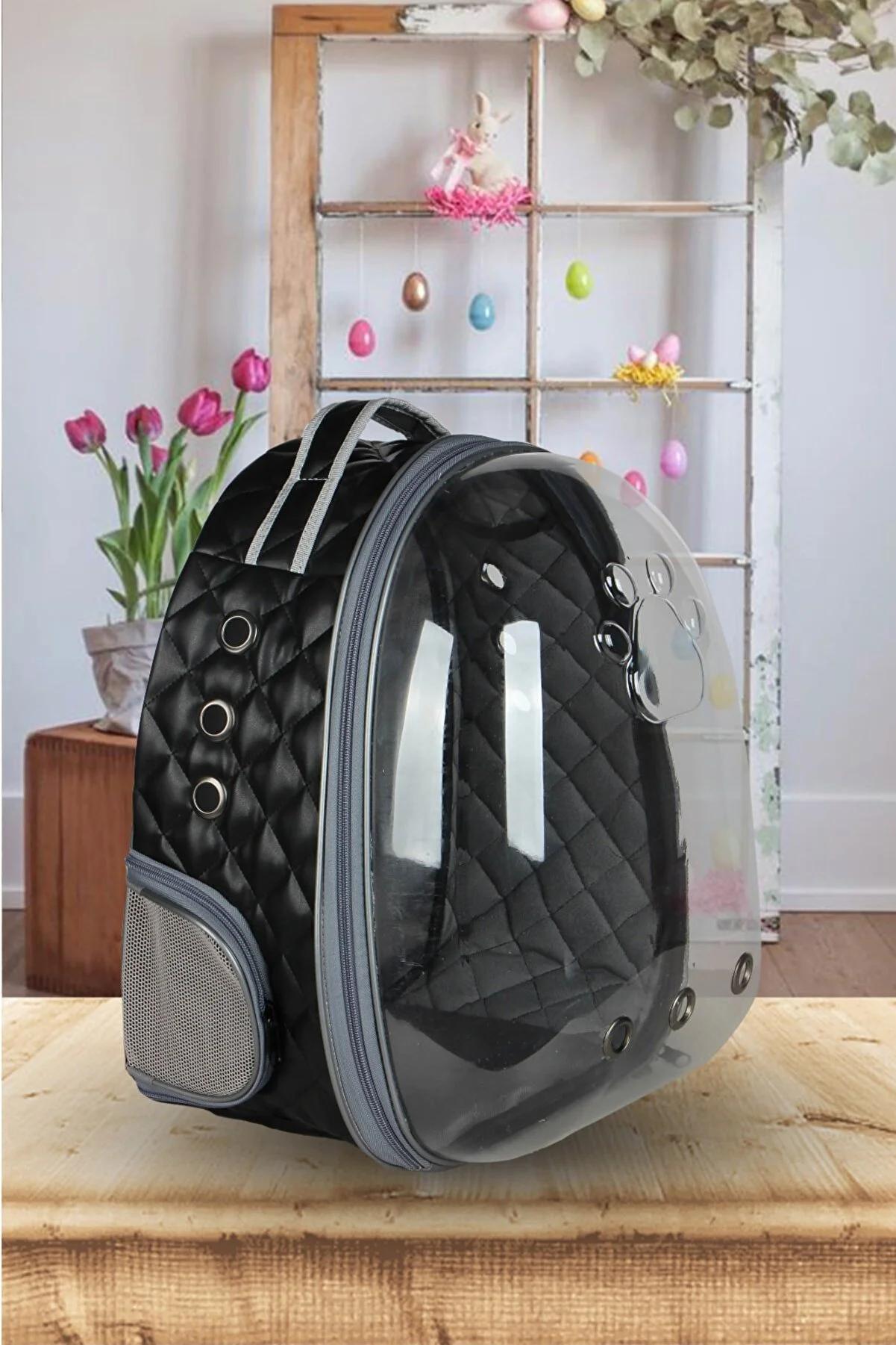 

EPeddler Pet Черная стеганая сумка для переноски космонавтов для кошек и собак