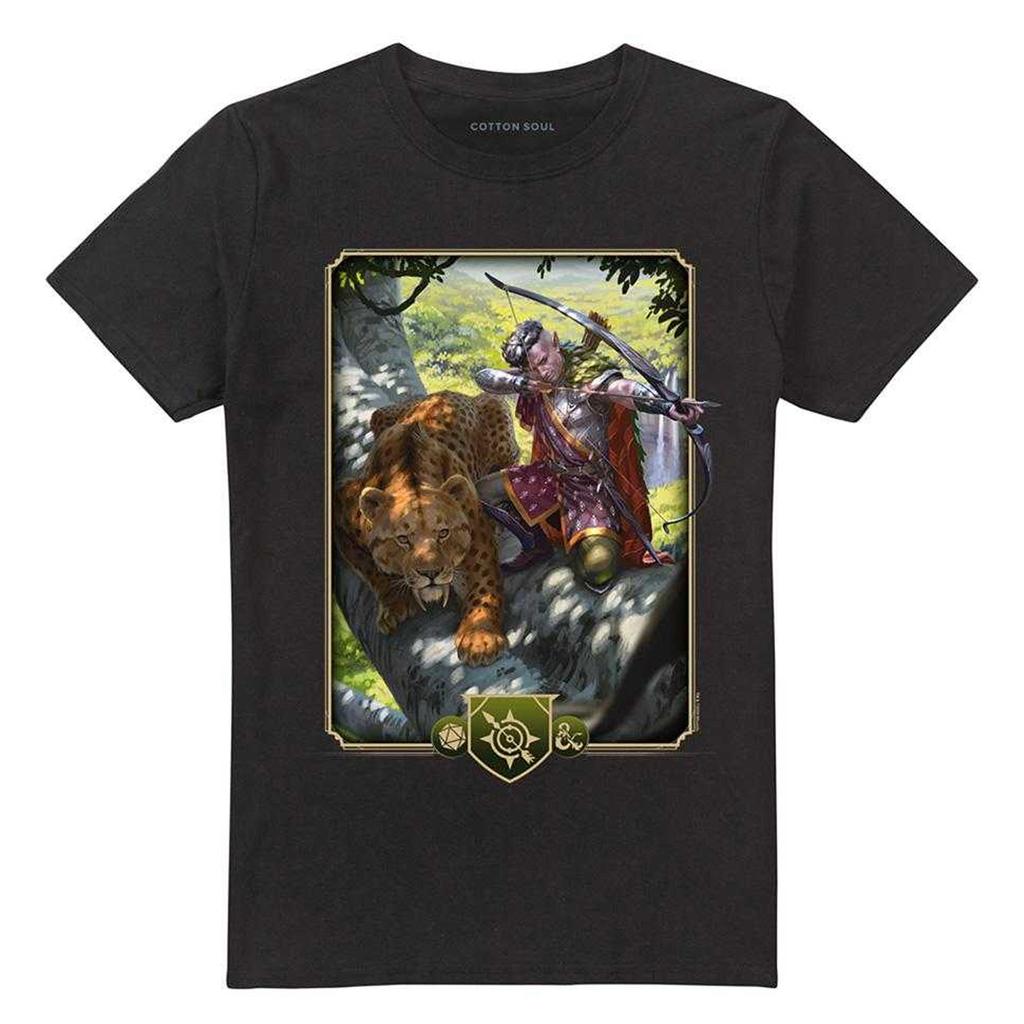 Dungeons & Dragons Unisex Adult Ranger Key Art Key Art T-Shirt