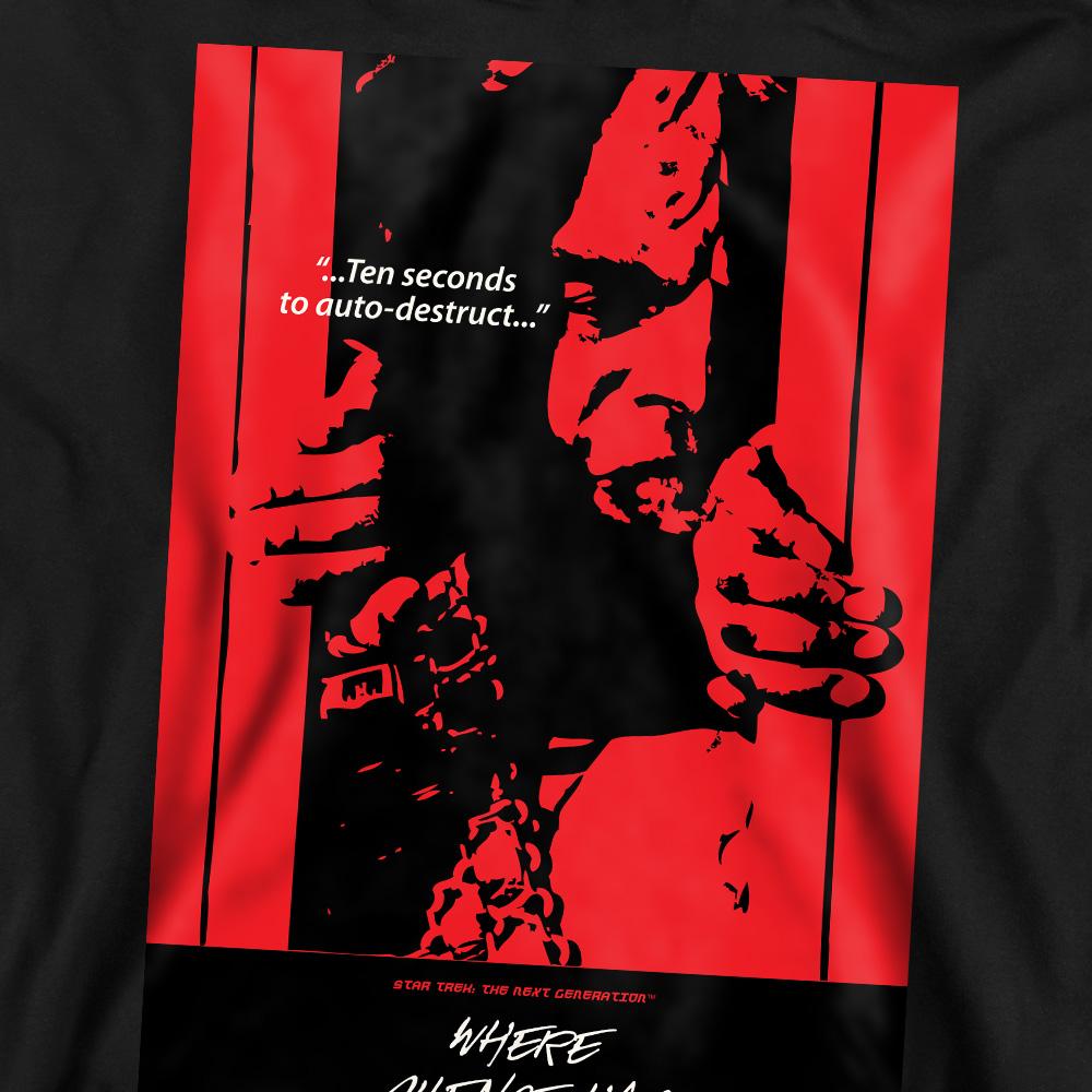 STAR TREK Unisex mikina pro dospělé The Next Generation, 2. série, 2. epizoda