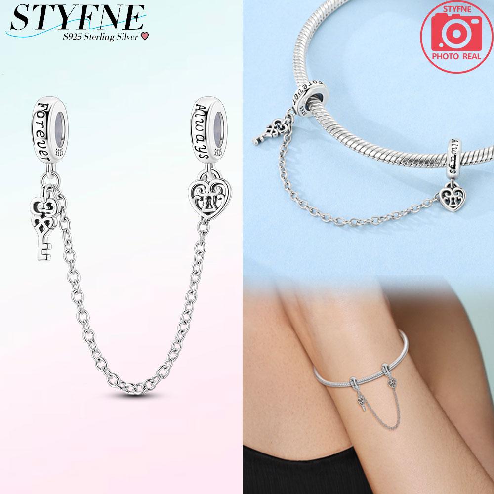 

Girl Original Charms Metal Hollow Love Lock Rubber Stopper Beads Fit Plata Bracelets Ideal for Accessory Making Gift Elegant Fashion Beautiful Lovely