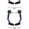 2PCS Handlebar Protectors Windproof Anti-Fall  Lever Guard with Aluminum Stiffener For Motorcycle Scooter Mountain E-Bike Brake