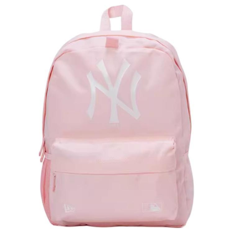 New New Era New Era X MLB Co brand Fabric Backpack Medium Size Unisex Pink 60137387