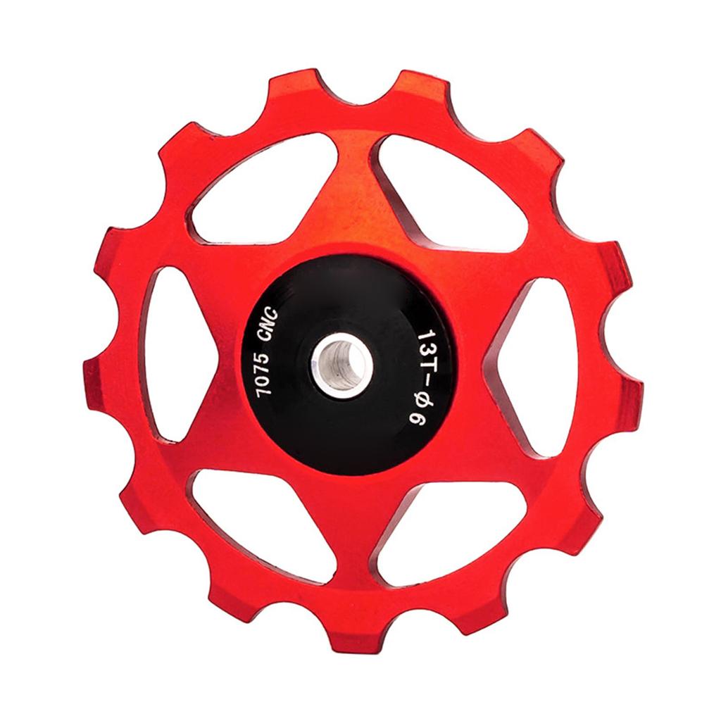 13T Aluminum Alloy Bicycles Shift Guide Wheel Rear Derailleur Pulley Sealed Bearing Wheel Bike Rear Derailleur Pulley