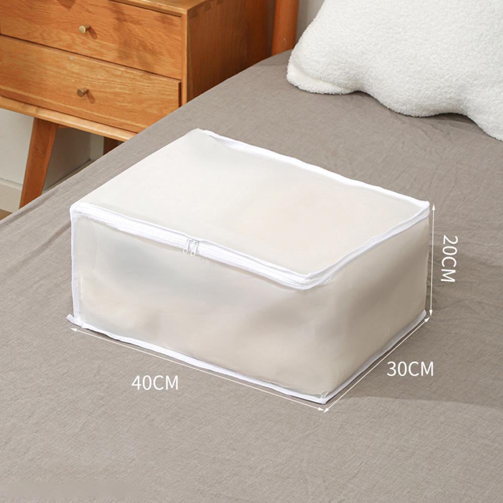 PEVA Quilt And Bedding Storage Bag Large Capacity Half Transparent Storage Bag Dust-proof And Moisture-proof Moving Packing Bags