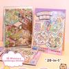 Decompression 3D Landscape Sticker 20-in-1 Miniature Scene Collage  Children