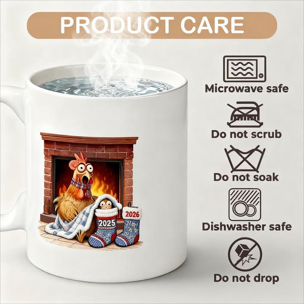 Funny Coffee Mugs 11oz, Hidden Message Mug, Gift For Coworkers & Work Besties, Coffee Lover Gift For Friends