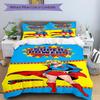 3pcs Super Powers Duvet Cover Set (1 Duvet Cover + 2 Pillowcases, No Core) - Comfortable, And Breathable Bedroom Decoration yy251104067