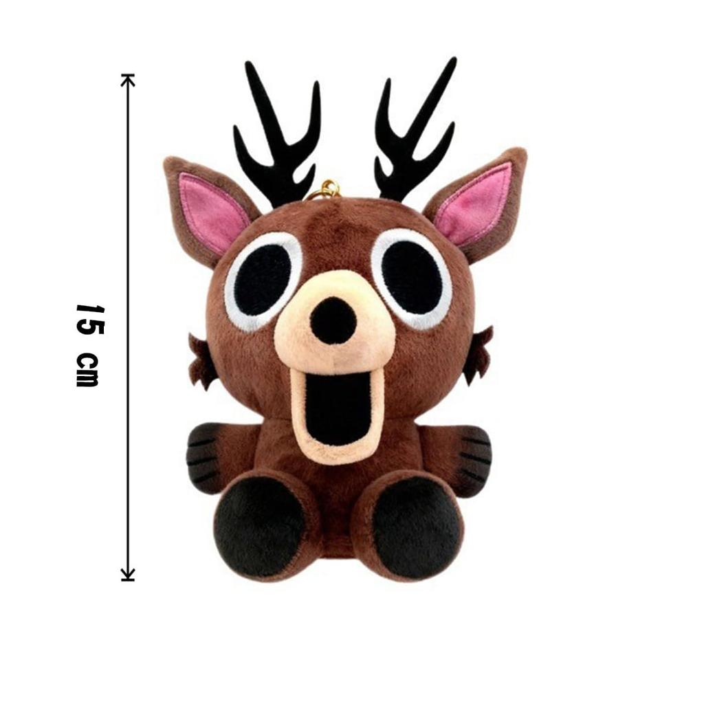 99 Nights in the Forest Plush 99 Days of 15cm Tall Mascot A Detailed Symbol of the Horrifying Survival Game 2 Deer Toy, Survival, - (Includes