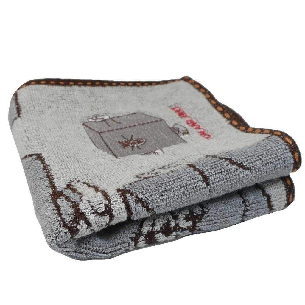 Marushin Mini Tom and Tom Antibacterial and 25 X 25 Cm Towel, Jerry, Pattern, 100% Cotton, Deodorizing, 4105000000, Approx.
