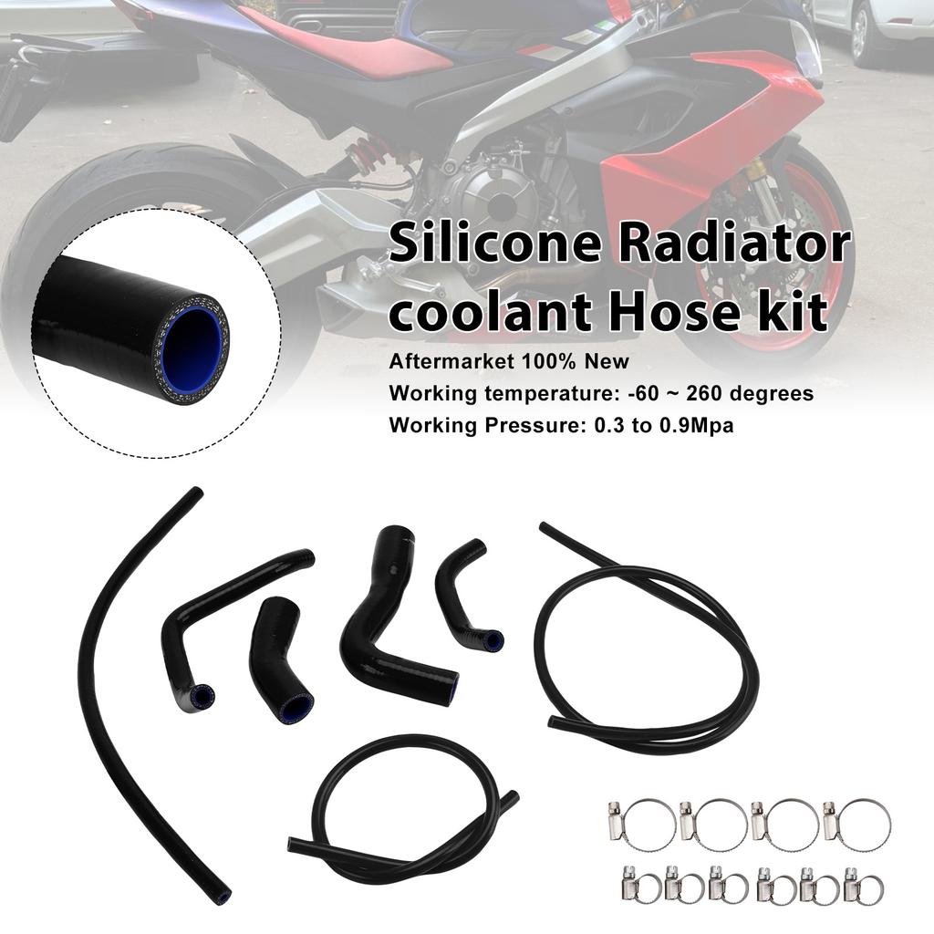 Silicone Radiator coolant Hose Fit For Aprilia RS 660 RS660 2021-2025