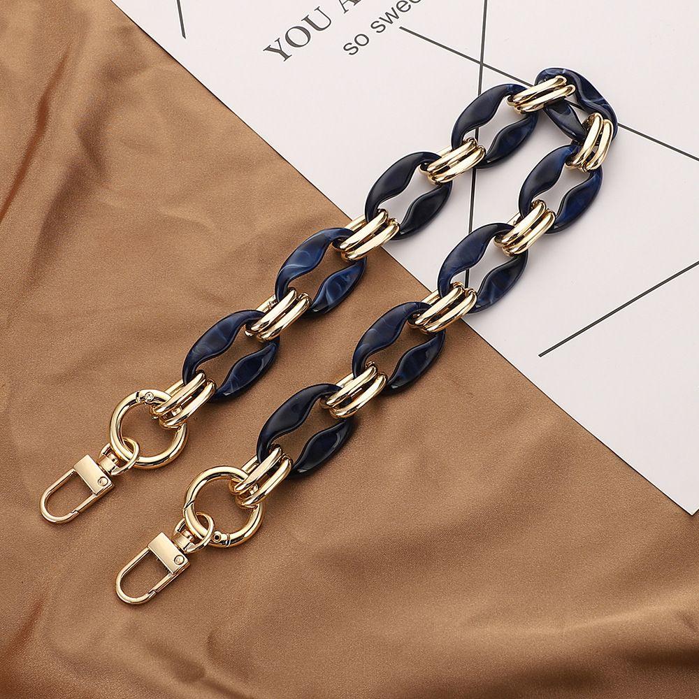 Girls Women Acrylic Purse Chain Handbag Bag Straps Replaceable Bag Chain Shoulder Bag Accessories