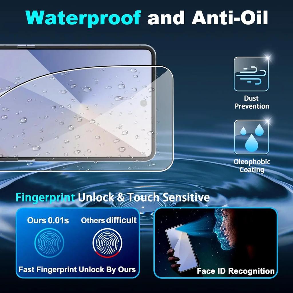 Tempered Glass Screen Protectors for Samsung Galaxy Z Flip 7 6 5 Soft Hydrogel Film Anti-scratch Lens Cover for Samsung Z Flip 7