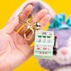 Creative Cartoon Mini Slot Machine Keychain Toy