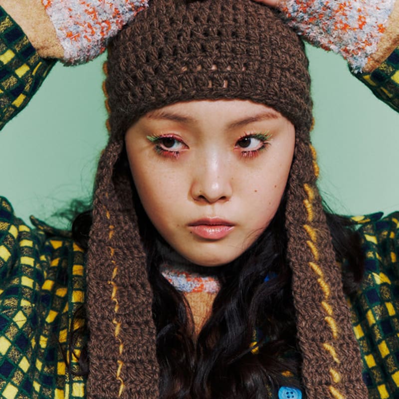 

MISU A BARBE SLIDING HAT BROWN FREE