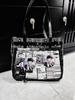 Hot Girls Subculture Punk Gothic Ita Bag Women Transparent Large Capacity Shoulder Bags Handbag Ladies Harajuku Bag Aesthetic