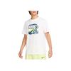 Dri-Fit Court Comfortable Quick-Dry Tennis Short Sleeve T-Shirt Men Tops White HJ3367-100