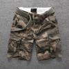 New Summer Casual Shorts, Cotton Loose Camouflage Work Pants, Men's and Youth Straight Leg Men's Pants