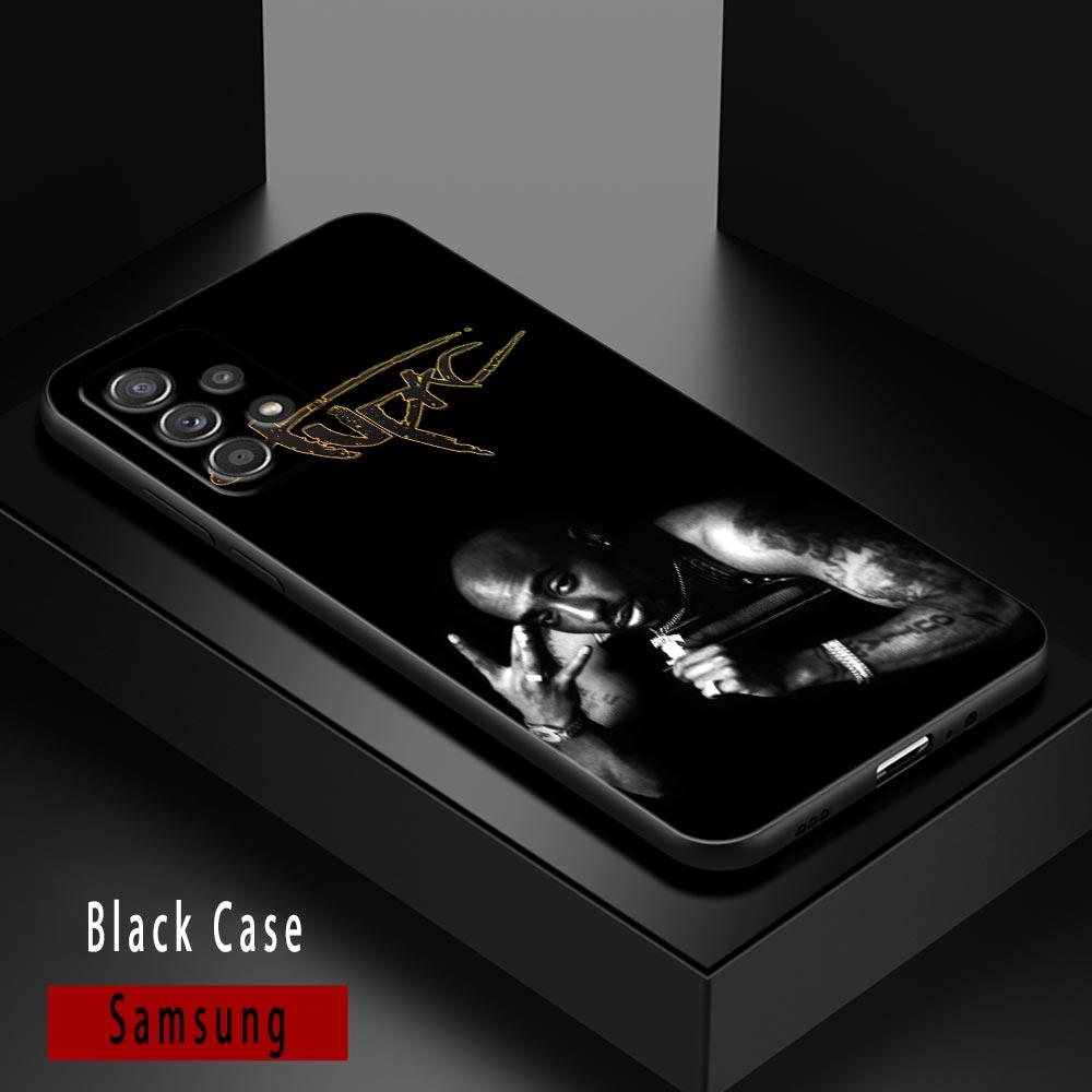Hiphop Rap Singer 2Pac Tupac Shakur Phone Case For Samsung Galaxy A72 A52 A42 A32 A22 A21s A04s A13 A02 A51 A71 A54 5G Soft Case