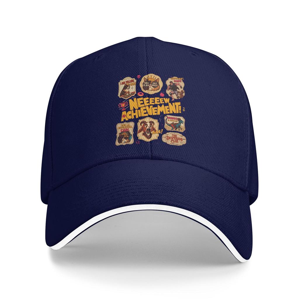 Achievement Dungeon Crawler Carl Sun Baseball Cap Summer Casual Trucker Hat For Unisex-Teens Outdoor Gym Snapback Cap