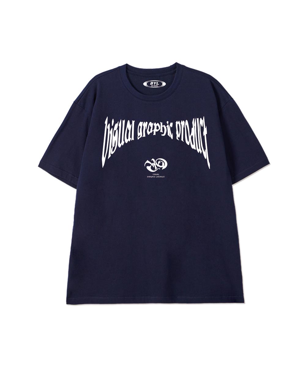 Biel Vgp Graphic Logo Short Sleeve T-Shirt Navy Xl