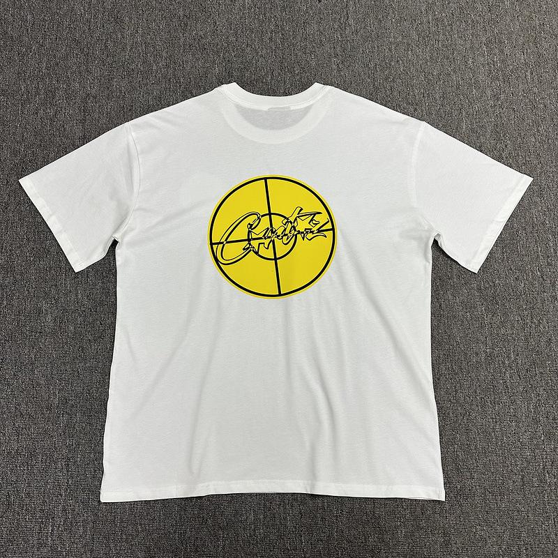 Corteiz Alcatraz Series T-shirts for Men and Women, Short-sleeve Short Sleeve with Lettered Logo Print Crew Neck Loose Casual T-shirt