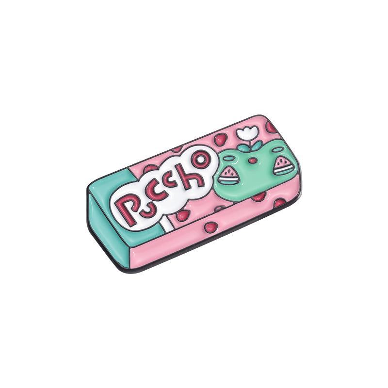 

Cute Colorful And Cartoon Frog Watermelon Pin Charming Alloy Brooch For Unisex Style QHXZ157