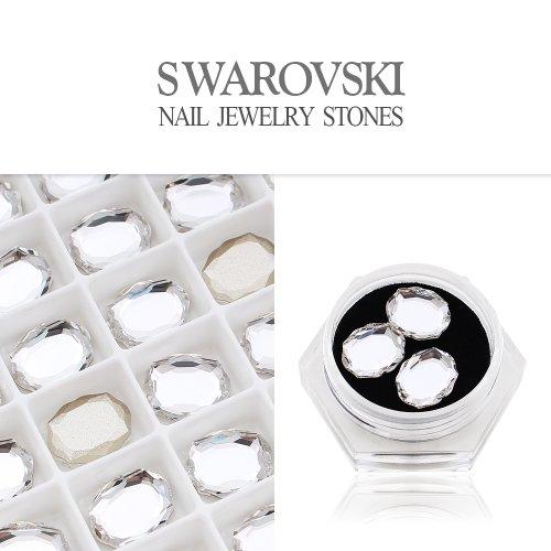 

Baroque Mirror Crystal Nail Art Fancy Stone 3pcs DSJAF-4142-CR