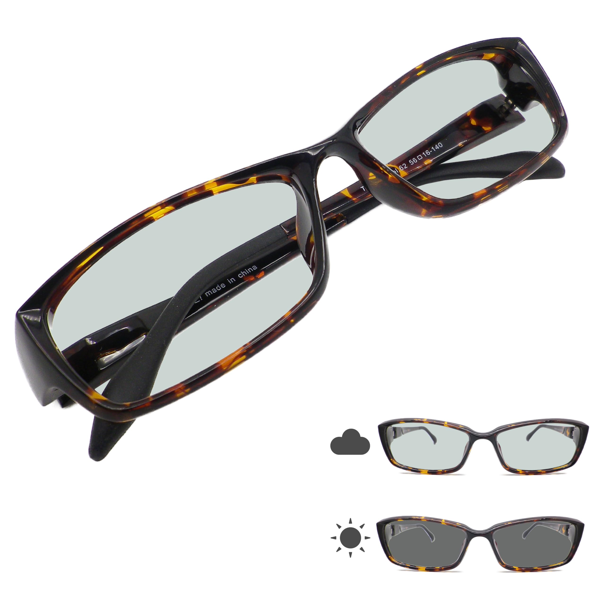 

9506HC Polarized Large UV Darker Slightly Bad TR90 [OTC.web] Sunglasses, Men s, Size, Stylish, Cool, Protection, Color, (DBR-C62)