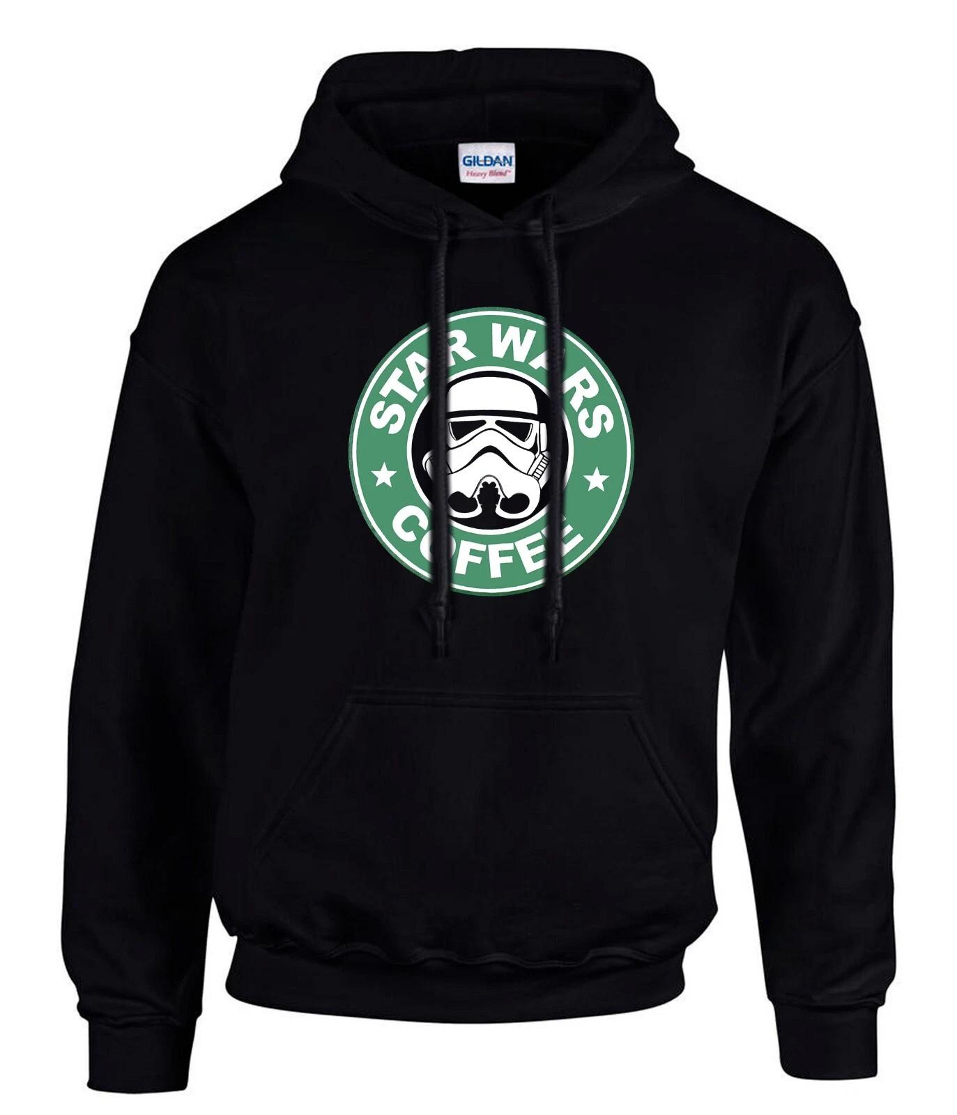 Star Wars coffee Darth Vade Schwarz Hoodies Kapuzenpullover -3360-SW XXL