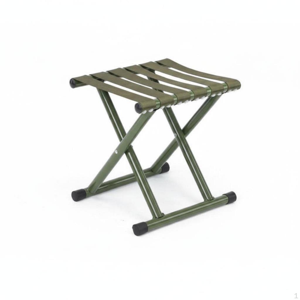 spacesaving Chair with spinerest Foldable Folding Stool Lightweight Portable Seating for tripers,